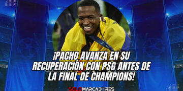 Willian Pacho avanza en su recuperación con PSG antes de la final de Champions