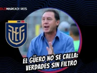 ¿Miedo a la crítica? El duro dardo de Álex Aguinaga a la FEF por ocultar la prelista mundialista 6 Álex Aguinaga criticó a la FEF por no publicar la prelista de Ecuador para el Mundial de 55 jugadores y aseguró que se debe al miedo a las críticas.