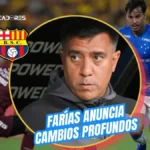 Goleada en Belo Horizonte: El crudo diagnóstico de César Farías tras la eliminación de Barcelona 3 César Farías analizó la eliminación de Barcelona en la Copa Libertadores tras el 4-0 ante Cruzeiro. El DT apuntó a la falta de gol y los errores en casa.