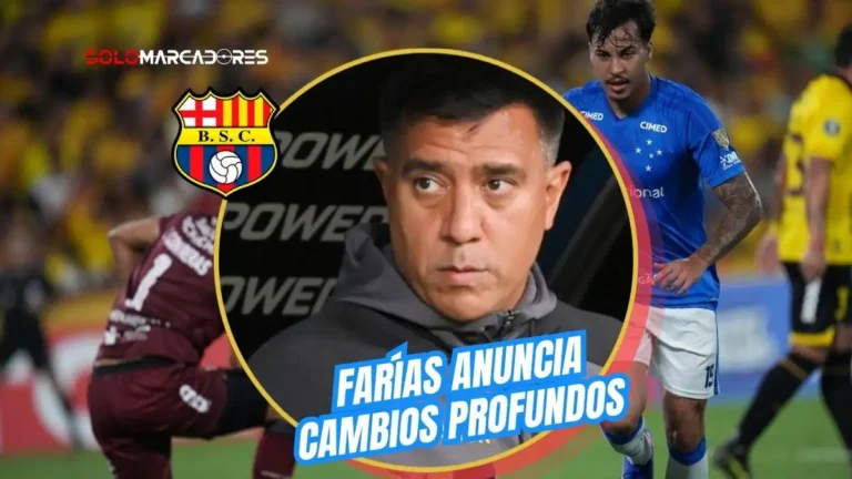 César Farías analizó la eliminación de Barcelona en la Copa Libertadores tras el 4-0 ante Cruzeiro. El DT apuntó a la falta de gol y los errores en casa.