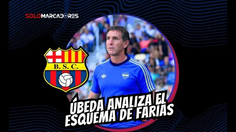Claudio Úbeda, DT de Boca Juniors, analizó el juego de Barcelona SC previo al duelo de Copa Libertadores.