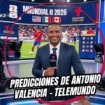 El pronóstico de Antonio Valencia para el Mundial: Argentina campeón y fe ciega en Ecuador 3 Antonio Valencia analizó el Mundial en Telemundo: eligió a Argentina campeón, a Willian Pacho como revelación y ubicó a la Selección de Ecuador en el Top 4.