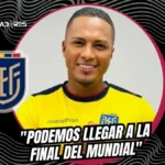 El Tren Amazónico se ilusiona con la Tri: "Podemos llegar a la final del Mundial" 3 Antonio Valencia llena de confianza a la Selección de Ecuador y asegura que el equipo de Beccacece tiene el potencial para llegar a la final del Mundial.