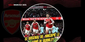 El Arsenal de Piero Hincapié derrotó 1-0 al Burnley con gol de Havertz. Los Gunners lideran y meten presión total al Manchester City por el título.