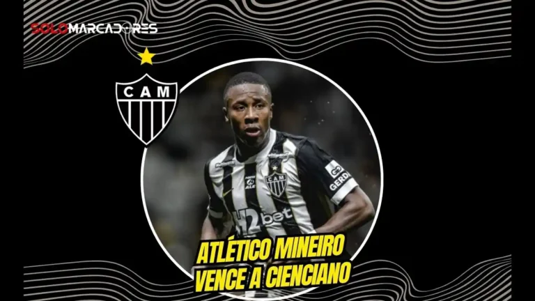Con Alan Minda y Alan Franco en cancha, Atlético Mineiro derrotó 2-0 a Cienciano y mantiene vivas sus opciones en la Copa Sudamericana.