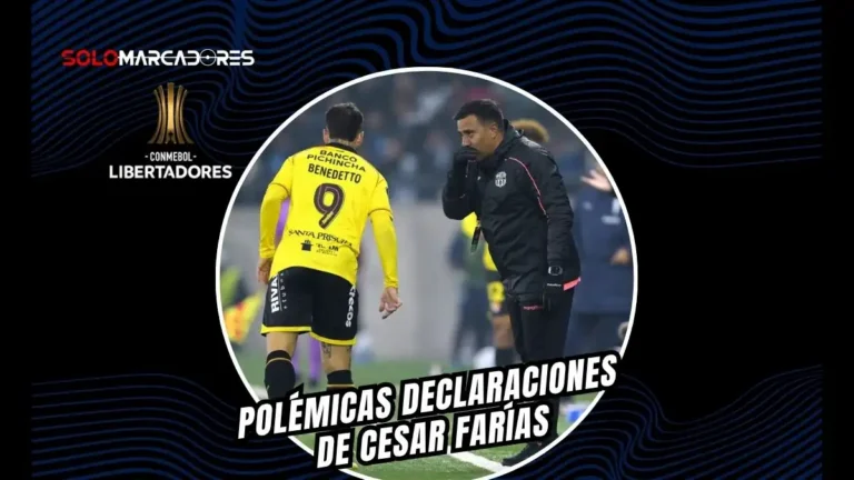 Barcelona SC quedó fuera de la Copa Libertadores tras caer 2-0 ante Universidad Católica. César Farías apuntó al arbitraje y al presupuesto.
