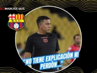 César Farías analizó el empate de Barcelona ante Manta FC y denunció una "guerra interna"