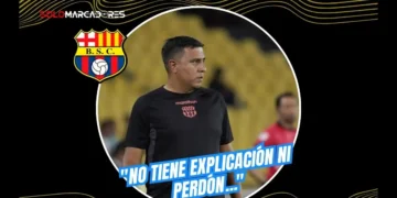 César Farías analizó el empate de Barcelona ante Manta FC y denunció una "guerra interna"