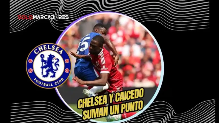 El Chelsea de Moisés Caicedo igualó 1-1 ante Liverpool. Los Blues cortaron su racha de derrotas, pero se complican en la tabla hacia torneos europeos.
