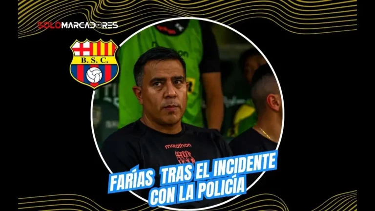 César Farías reveló un insólito reclamo de un policía tras el 1-1 de Barcelona ante Manta. El DT analiza la crisis antes de enfrentar a Boca Juniors.