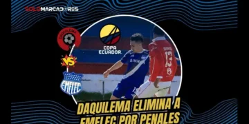Sorpresa total en Riobamba. El modesto Daquilema de Segunda Categoría eliminó a Emelec por penales (10-9) y avanzó a octavos de la Copa Ecuador.