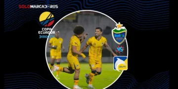 Delfín derrotó 2-0 a Baños de Ciudad de Fuego con goles de Mendoza y Molinas. El equipo de Juan Zubeldía avanza a los octavos de final de la Copa Ecuador.