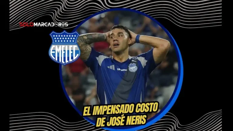 Emelec enfrenta una demanda de $1.266.700 por parte de Colón de Santa Fe debido al fichaje de José Neris.