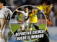 Fin del sueño internacional: Deportivo Cuenca sufre dura goleada ante Santos y se despide de la Copa Sudamericana 5 Deportivo Cuenca cayó goleado 3-0 ante Santos en Brasil y quedó oficialmente eliminado de la Copa Sudamericana. Reporte completo del partido.
