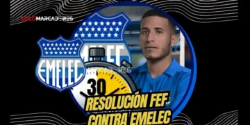 Emelec deberá pagar más de $230.000 a Adrián Bone y Robert Burbano tras el fallo de la FEF. Tiene 30 días para evitar sanciones de la FIFA.