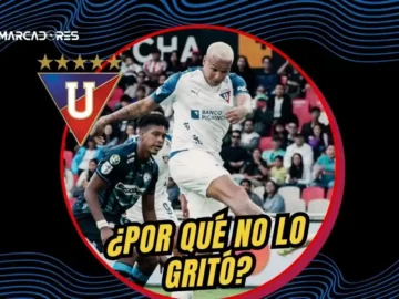 Deyverson rompió su sequía de 11 partidos en Liga de Quito con un gol ante Guayaquil City y un festejo que pasó del desafío al respaldo total a Tiago Nunes.