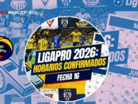 Días y horarios de la fecha 16 de la LigaPro antes del parón por el Mundial 5 Conoce los días, horarios y la programación completa de la fecha 16 de la LigaPro. Detalles del partido postergado de Liga de Quito y el receso.