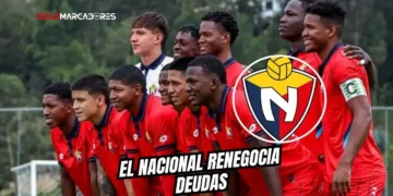 El Nacional levantó su sanción económica en la FEF antes de la Copa Ecuador y acordó la reducción de deudas con Quiñónez, Martínez y Congo.