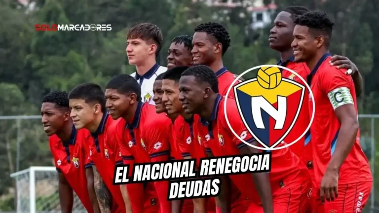 El Nacional levantó su sanción económica en la FEF antes de la Copa Ecuador y acordó la reducción de deudas con Quiñónez, Martínez y Congo.