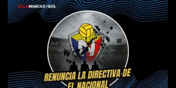 El Nacional queda acéfalo tras la renuncia de Ricardo Cajas. AFNA intervendrá el club mientras los juveniles afrontan la crisis en la Serie B.