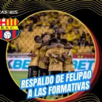 Elogios de Felipe Caicedo: Barcelona Sporting Club ilusiona con su cantera tras golear a Aucas 3 Felipe Caicedo aplaudió el nivel de Barcelona Sporting Club tras golear a Aucas y destacó el presente de los juveniles Jefferson Wila y Pablo Calle.