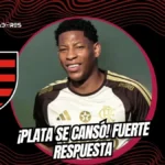 ¡Se cansó de las mentiras! Gonzalo Plata explota contra video viral mientras se recupera en Flamengo 3 Gonzalo Plata emitió un fuerte descargo por la difusión de un video fuera de contexto en Brasil, mientras se recupera de una lesión en Flamengo.