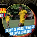 Barcelona SC debuta en Copa Ecuador 2026 ante FC Insutec. Consulta horario, estadio y dónde ver el partido en señal abierta este martes 12 de mayo.