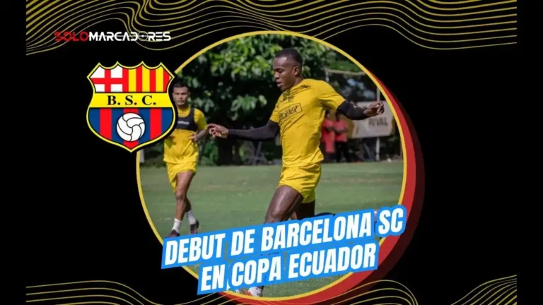 Barcelona SC debuta en Copa Ecuador 2026 ante FC Insutec. Consulta horario, estadio y dónde ver el partido en señal abierta este martes 12 de mayo.