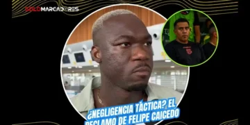 Felipe Caicedo criticó a César Farías tras la eliminación de Barcelona en la Copa Libertadores por dejar en la banca al juvenil Jerly Wila.