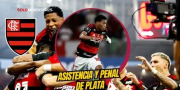 Gonzalo Plata aportó una asistencia y provocó un penal en el triunfo de Flamengo por Copa Libertadores antes de unirse a la Selección de Ecuador.