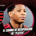 Gonzalo Plata fuera de la convocatoria del Flamengo por una lesión de rodilla ante Gremio. Conozca los detalles del informe médico.