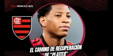 Gonzalo Plata fuera de la convocatoria del Flamengo por una lesión de rodilla ante Gremio. Conozca los detalles del informe médico.