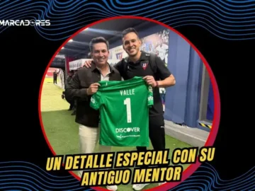 Gonzalo Valle protagonizó un emotivo reencuentro con Pool Gavilánez en el Rodrigo Paz Delgado. Gratitud, un regalo especial y el camino hacia La Tri.