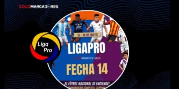 Repasa el calendario completo de la fecha 14 de la LigaPro. Horarios, estadios y duelos clave.