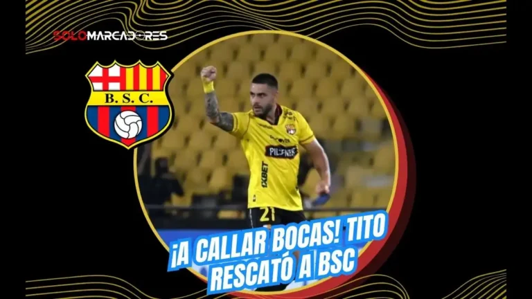Héctor 'Tito' Villalba anotó el gol del triunfo de Barcelona SC ante Boca Juniors. Repasa las declaraciones del delantero tras el duelo de Libertadores.