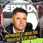 El fútbol quedó en segundo plano: la condenable noche que empañó la clasificación de Liga de Quito en la Libertadores 3 Repudiable agresión verbal y racismo de hinchas de Liga de Quito contra Marcelo Straccia, DT de Always Ready, en la Copa Libertadores.