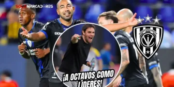 Joaquín Papa mostró su alegría tras el triunfo de Independiente del Valle ante Rosario Central y analizó el liderato en la Copa Libertadores.