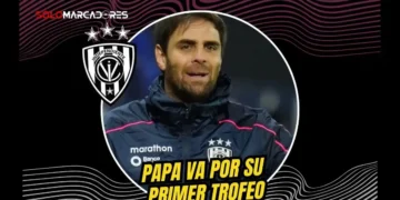 Joaquín Papa, DT de Independiente del Valle, analiza la final de la Supercopa Ecuador 2025 contra Universidad Católica. "Es un privilegio jugarla".