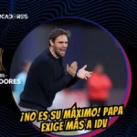 Independiente del Valle en octavos de Libertadores: Joaquín Papa exige el máximo rendimiento a su plantilla 4 Joaquín Papa analiza la clasificación de Independiente del Valle a octavos de Copa Libertadores. Pese al liderato y el 4-1, el DT exige más nivel.