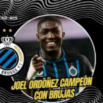 ¡Ecuador en lo más alto! Joel Ordóñez se corona campeón con el Brujas en Bélgica 4 Joel Ordóñez se coronó campeón de la liga de Bélgica con el Brujas tras competir ante Mechelen. Sumó su cuarto título en Europa antes del Mundial.