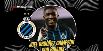 Joel Ordóñez se coronó campeón de la liga de Bélgica con el Brujas tras competir ante Mechelen. Sumó su cuarto título en Europa antes del Mundial.