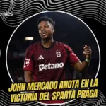 ¡Gol clave en Europa! El delantero que pide espacio en La Tri en el momento exacto 3 John Mercado anotó de zurda en el triunfo de Sparta Praga sobre Slovan Liberec y presiona por un lugar en la lista de Ecuador para el Mundial 2026.