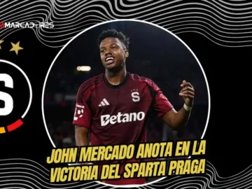 John Mercado anotó de zurda en el triunfo de Sparta Praga sobre Slovan Liberec y presiona por un lugar en la lista de Ecuador para el Mundial 2026.
