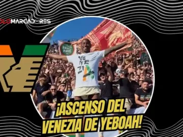 John Yeboah brilla con gol en el empate del Venezia ante Spezia y asegura el ascenso directo a la Serie A.