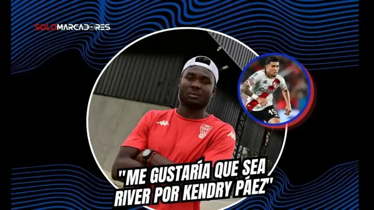 Jordy Caicedo analizó las semifinales en Argentina y confesó que quiere ver campeón a River Plate por su amistad con Kendry Páez.
