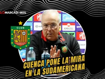 Jorge Célico mostró su firme confianza para el duelo de Copa Sudamericana: Deportivo Cuenca busca la revancha ante San Lorenzo tras vencer en LigaPro.