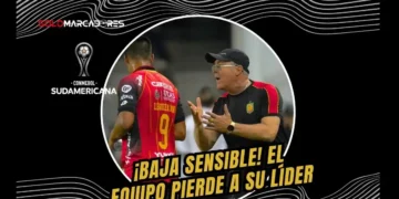 Jorge Célico analiza el empate de Deportivo Cuenca ante San Lorenzo y confirma la gravedad del desgarro de Lucas Mancinelli.
