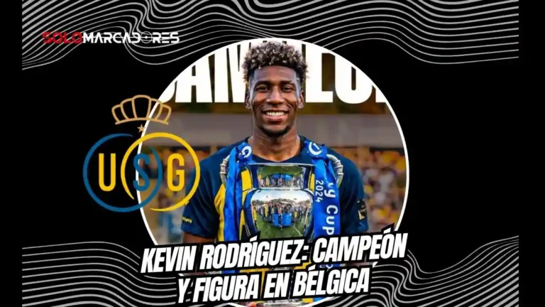 Kevin Rodríguez sentenció el 3-1 del Union Saint-Gilloise ante Anderlecht. El ecuatoriano se corona campeón de la Copa de Bélgica antes del Mundial.