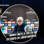 El silencio de las críticas: Cómo Tiago Nunes devolvió a Liga de Quito a los octavos de la Libertadores 4 Tiago Nunes analiza la clasificación de Liga de Quito a los octavos de final de la Copa Libertadores tras vencer a Lanús y destaca el rol de Tobar.