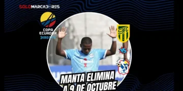 Manta en Copa Ecuador avanzó a los octavos de final tras vencer 5-3 en penales a 9 de Octubre. Walter Chávez fue la gran figura del partido.
